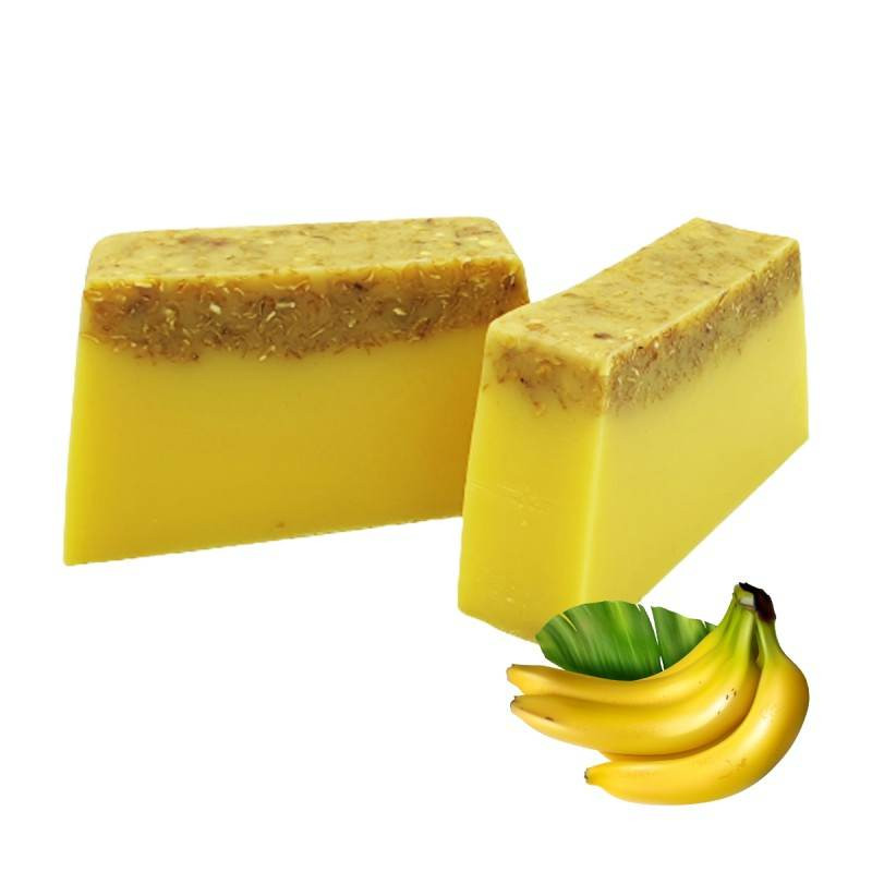 Savon artisanal Noix de coco & Banane